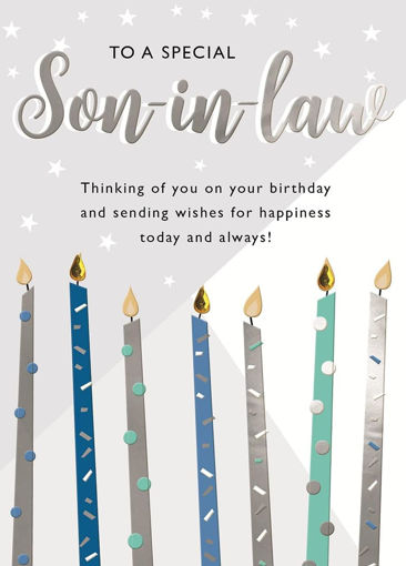 Picture of TO A SPECIAL SON IN LAW CARD
